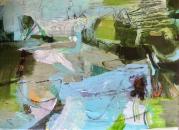 Turquoise abstract